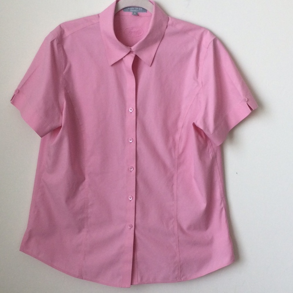 Foxcroft size 14 button down blouse